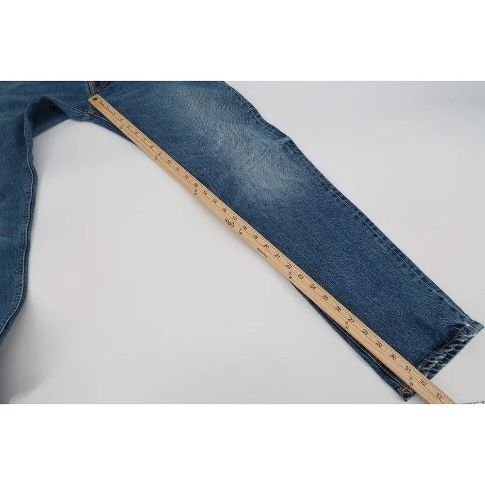Nudie‎ Jeans Men's Fearless Freddie Shaded Rain Cotton Denim Italy Size 31x32